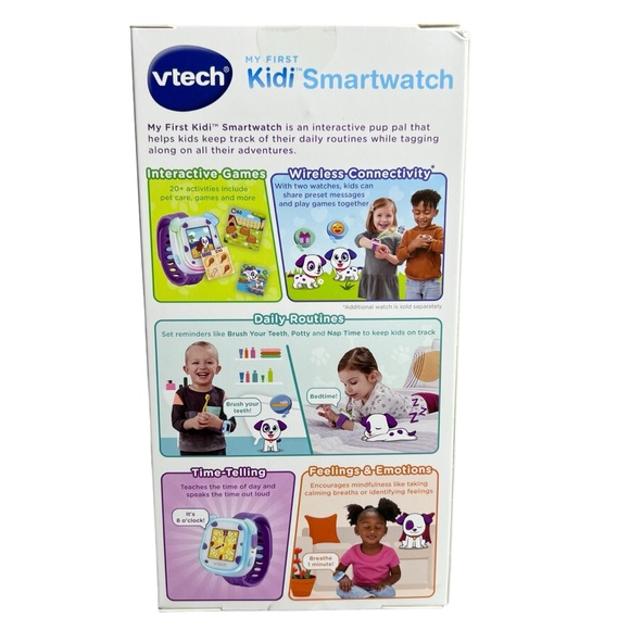 VTech My First Kidi Smartwatch Purple - Picture 10 of 16